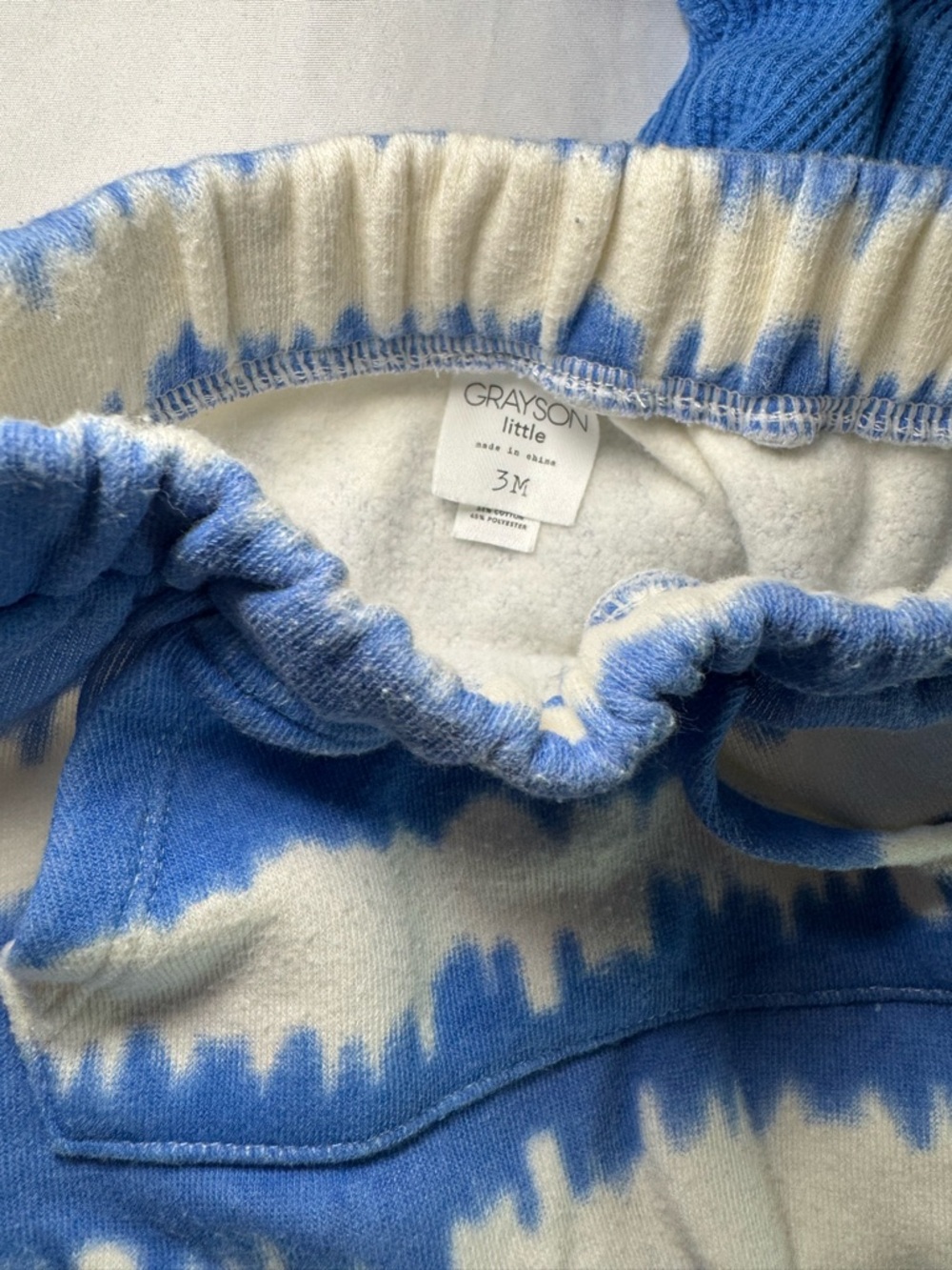 Grayson Kids' Blue & Cream Surf Matching Set - Picture 3 of 7